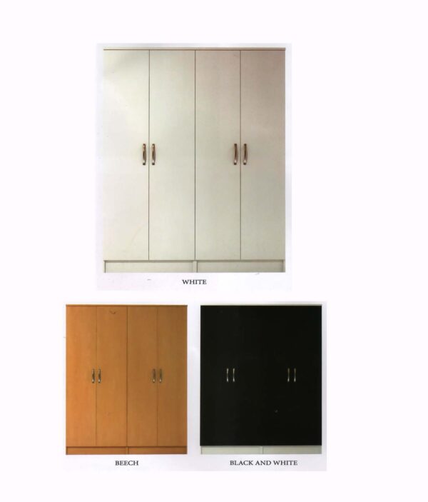 4 door wardrobe Wardrobe in uk , Wardrobes , bedside table and chester , chest , delivery in UK