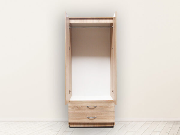 2 door wardrobe Wardrobe in uk , Wardrobes , bedside table and chester , chest , delivery in UK